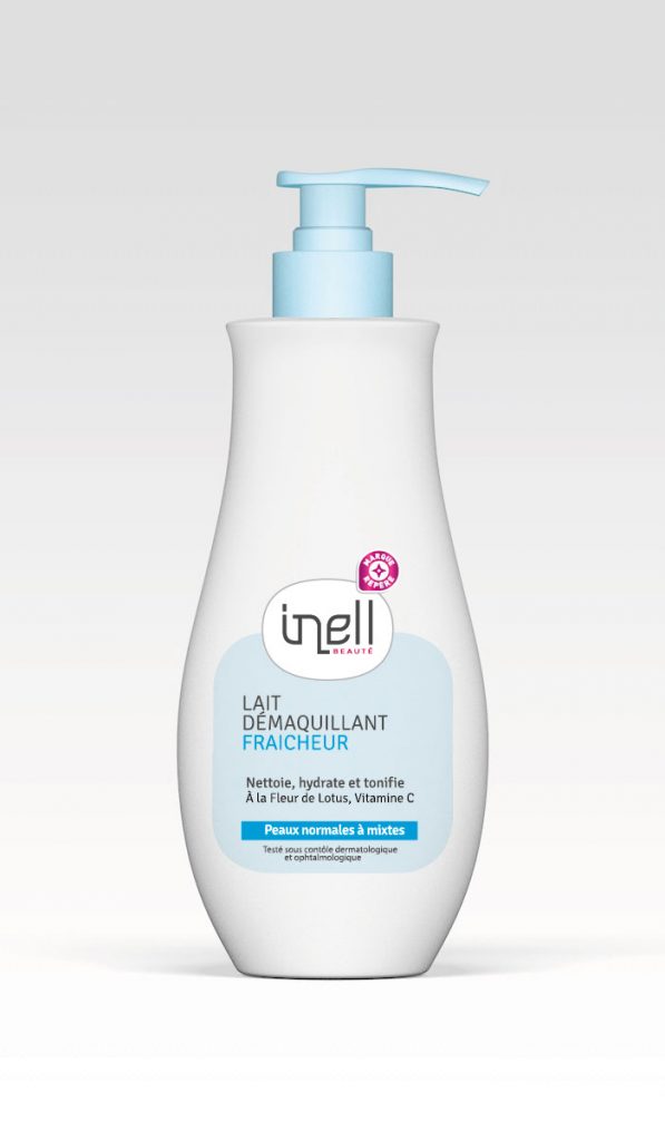 Création du design du flacon de la marque INELL BEAUTE par 1703 factory