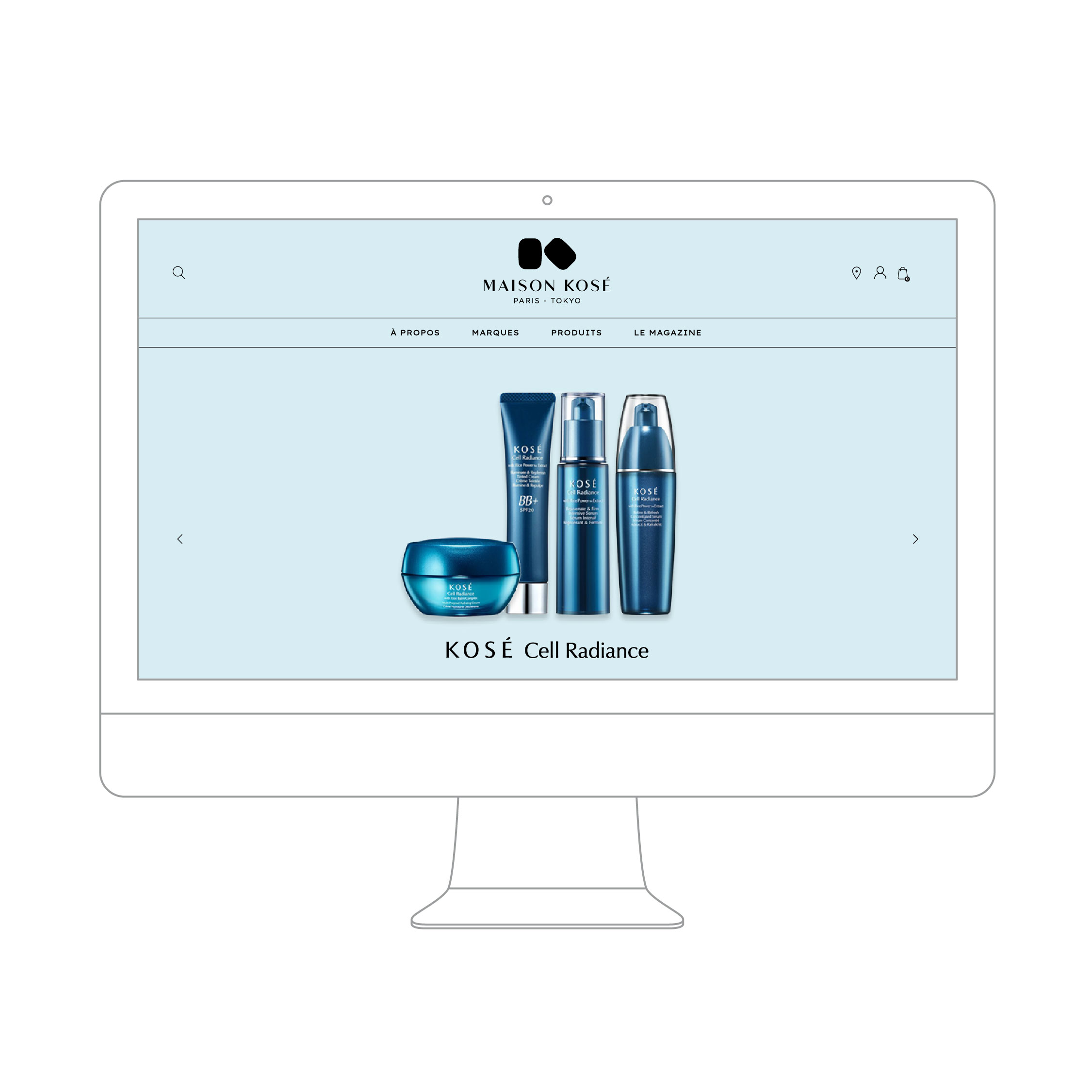 Strategie digitale 1703 factory pour maison kose france